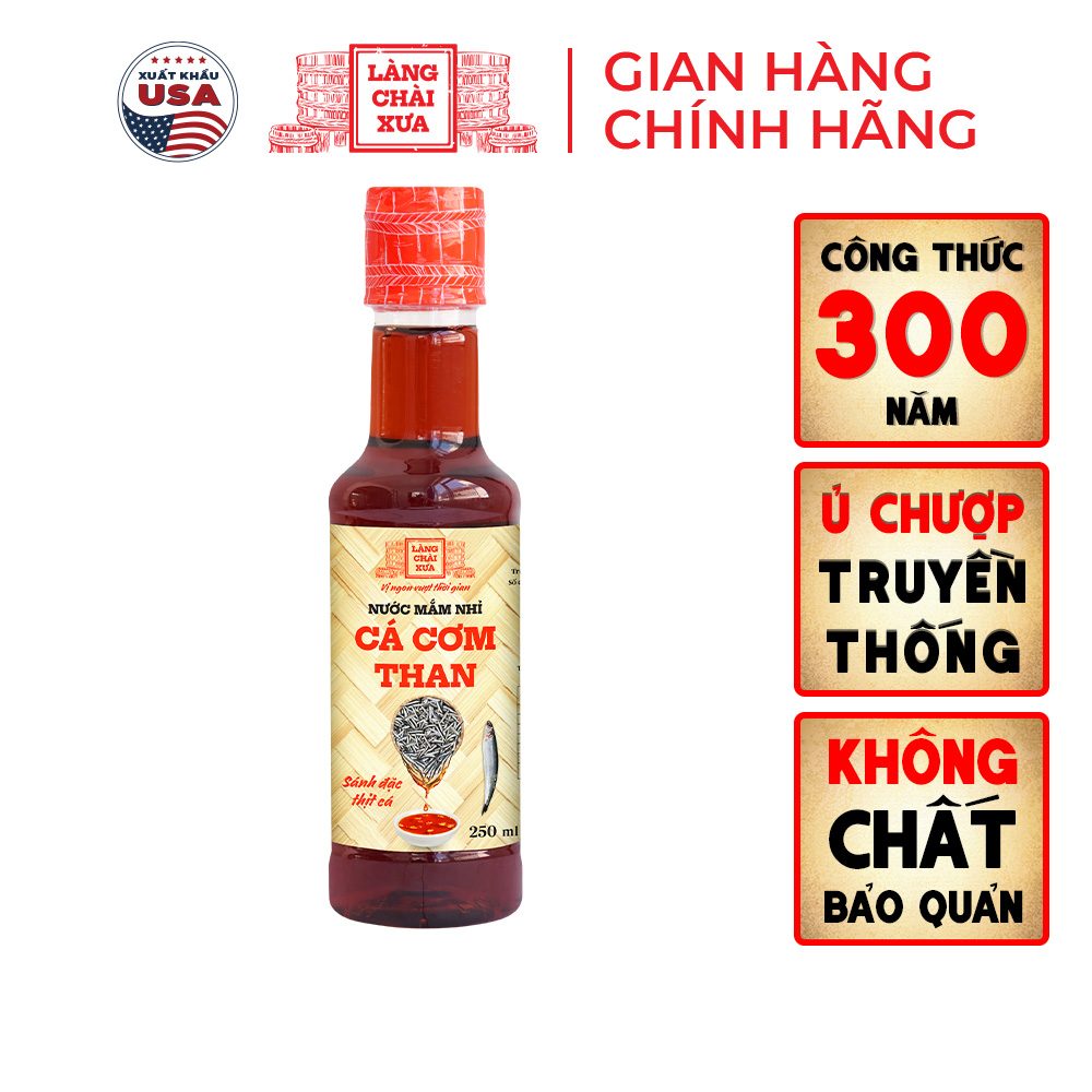 Nước mắm nhỉ cá cơm than truyền thống Làng Chài Xưa sánh đặc thịt cá 300 năm truyền thống - Ảnh 4