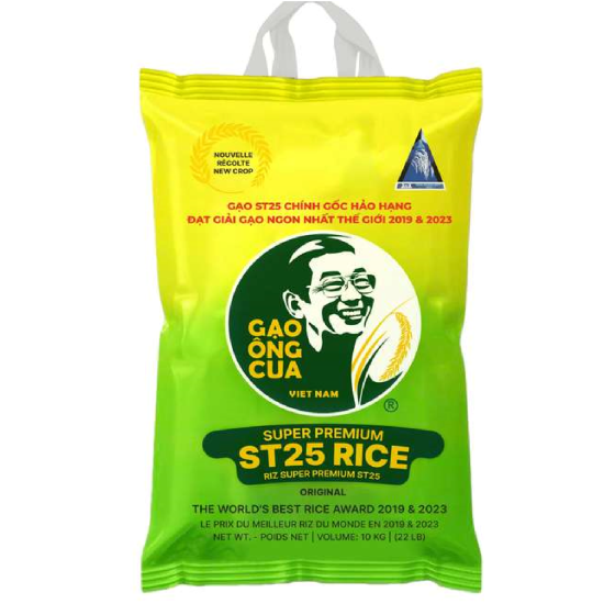 GẠO ÔNG CUA - Gạo ST25 10KG